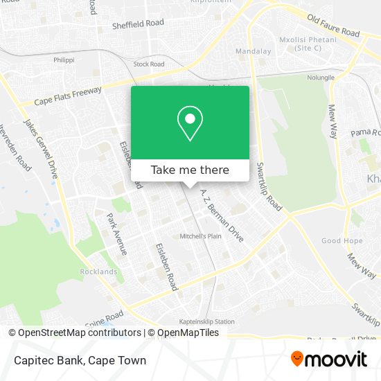 Capitec Bank map