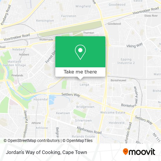 Jordan's Way of Cooking map