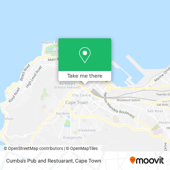 Cumba's Pub and Restuarant map