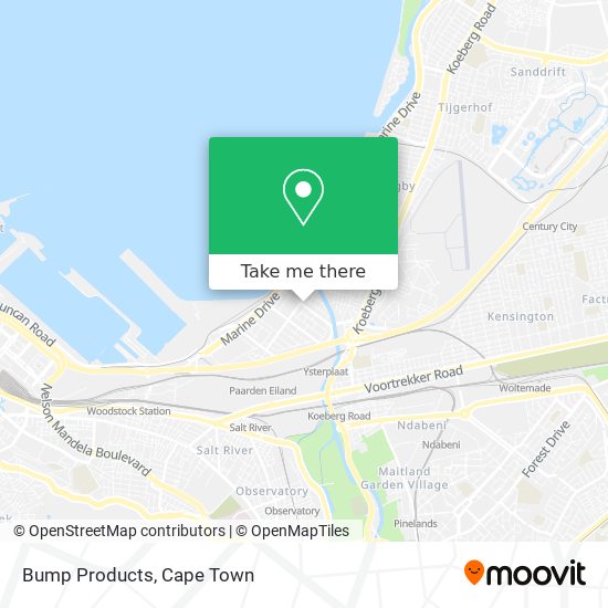 Bump Products map