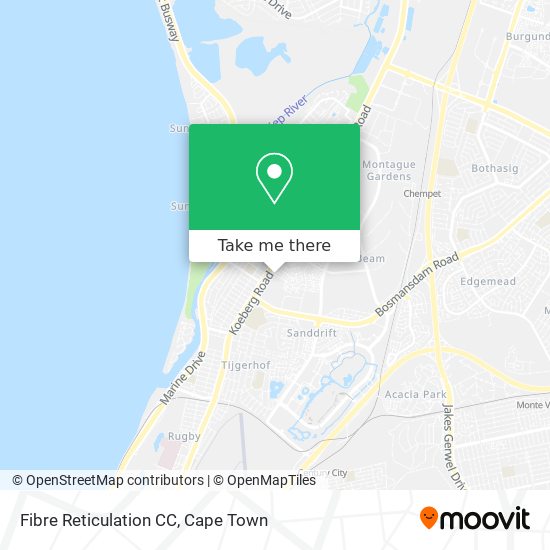 Fibre Reticulation CC map