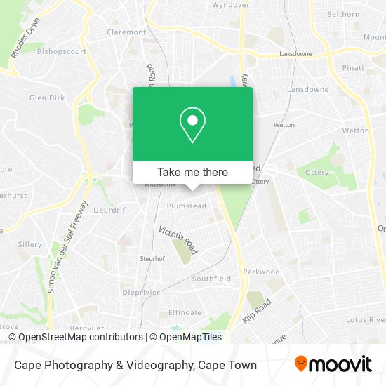 Cape Photography & Videography map