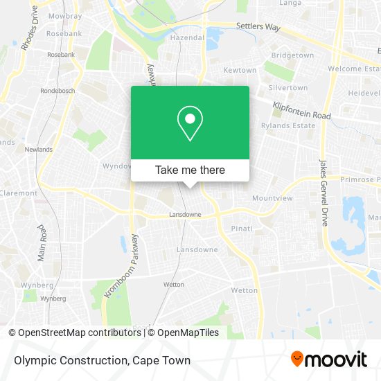 Olympic Construction map