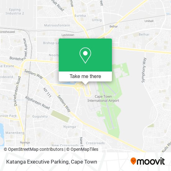 Katanga Executive Parking map
