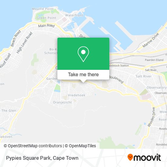 Pypies Square Park map