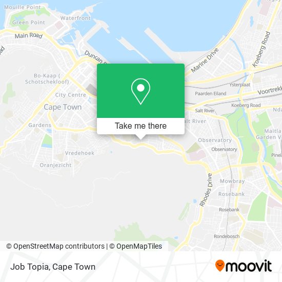 Job Topia map