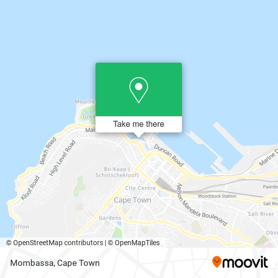 Mombassa map
