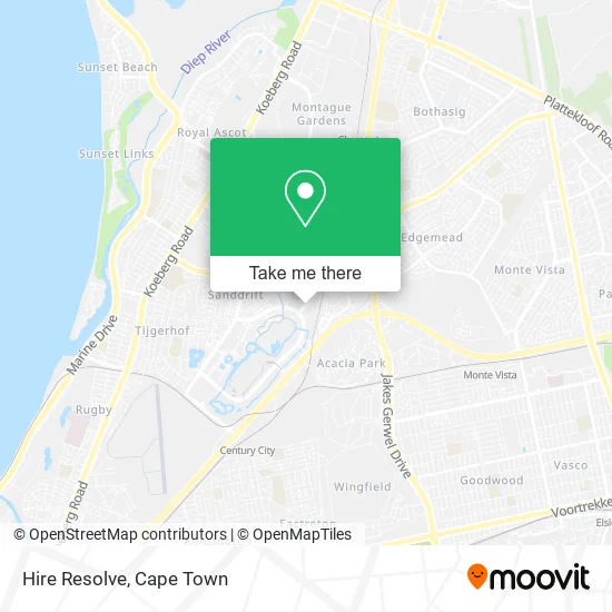 Hire Resolve map