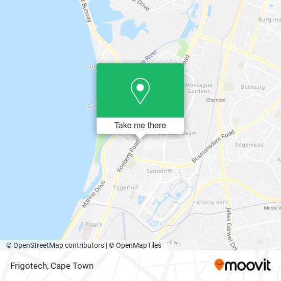 Frigotech map