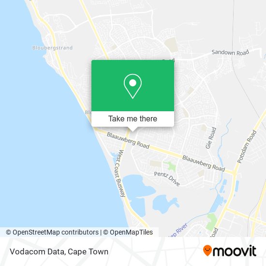 Vodacom Data map