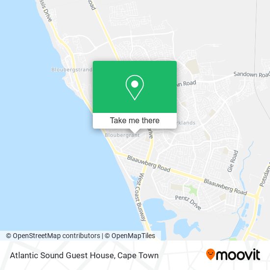 Atlantic Sound Guest House map