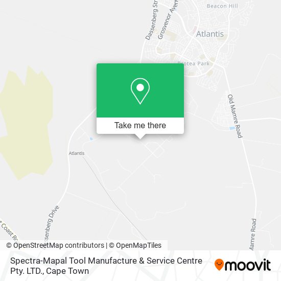 Spectra-Mapal Tool Manufacture & Service Centre Pty. LTD. map