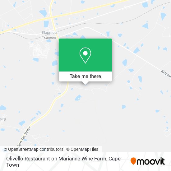 Olivello Restaurant on Marianne Wine Farm map