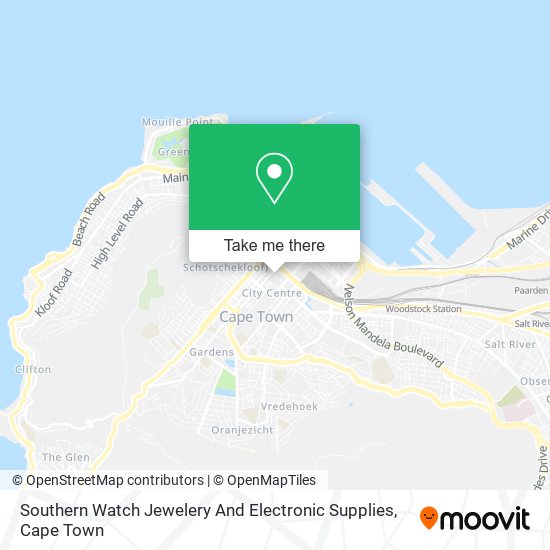 Southern Watch Jewelery And Electronic Supplies map