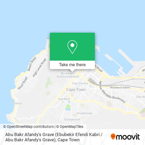 Abu Bakr Afandy's Grave (Ebubekir Efendi Kabri / Abu Bakr Afandy's Grave) map