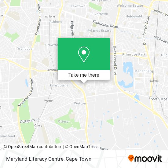Maryland Literacy Centre map