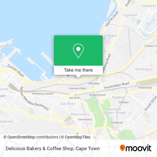 Delicious Bakery & Coffee Shop map