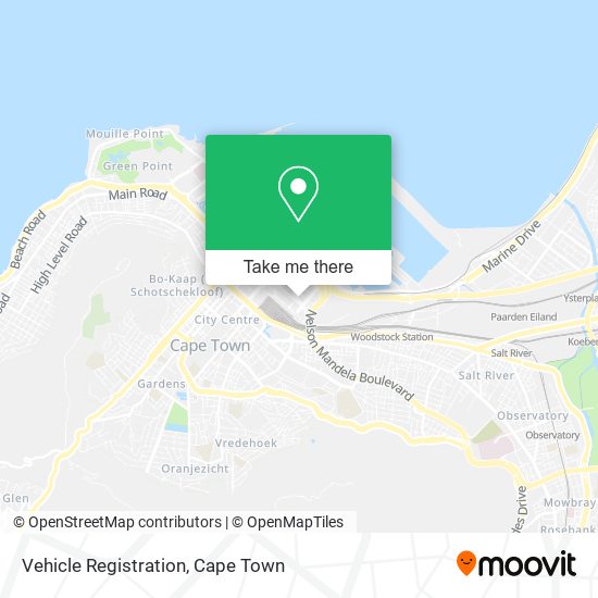 Vehicle Registration map