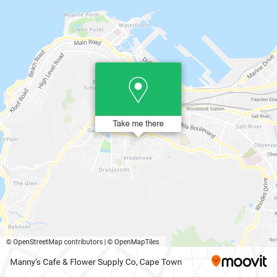 Manny’s Cafe & Flower Supply Co map