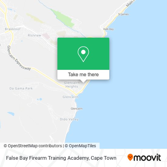 False Bay Firearm Training Academy map
