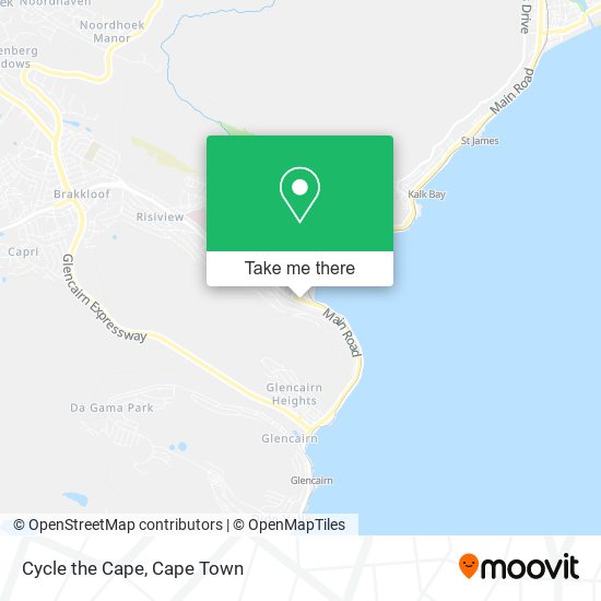 Cycle the Cape map
