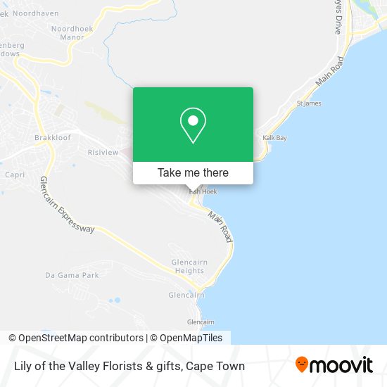 Lily of the Valley Florists & gifts map
