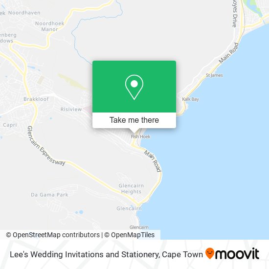 Lee's Wedding Invitations and Stationery map