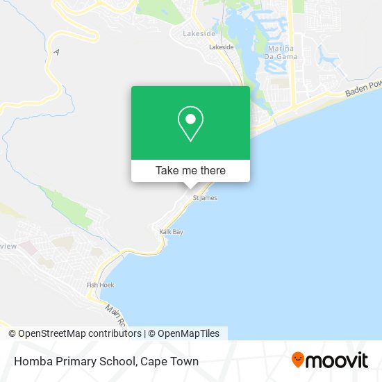 Homba Primary School map