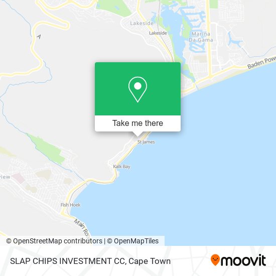 SLAP CHIPS INVESTMENT CC map