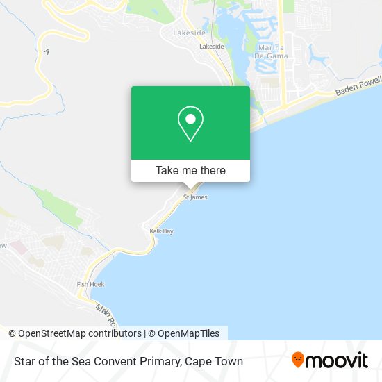 Star of the Sea Convent Primary map