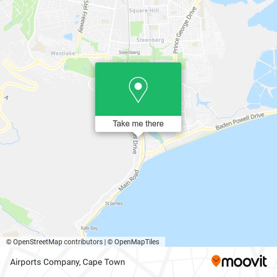 Airports Company map