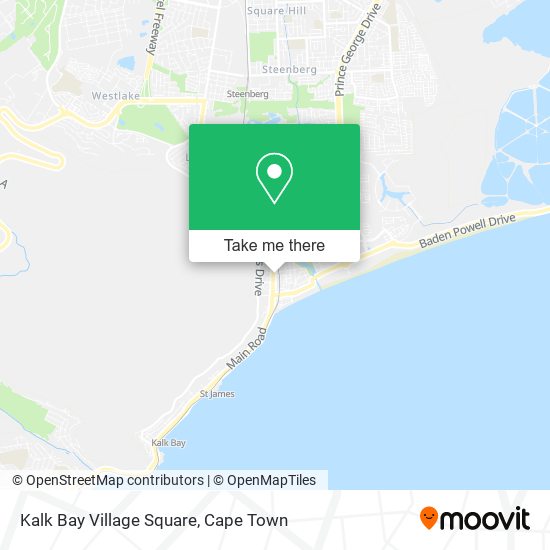 Kalk Bay Village Square map