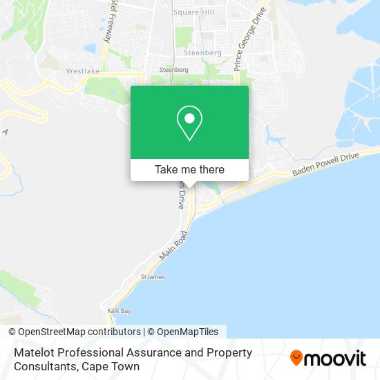 Matelot Professional Assurance and Property Consultants map