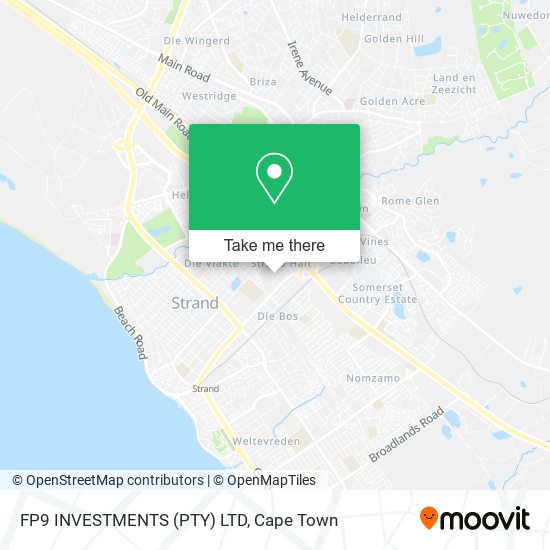 FP9 INVESTMENTS (PTY) LTD map