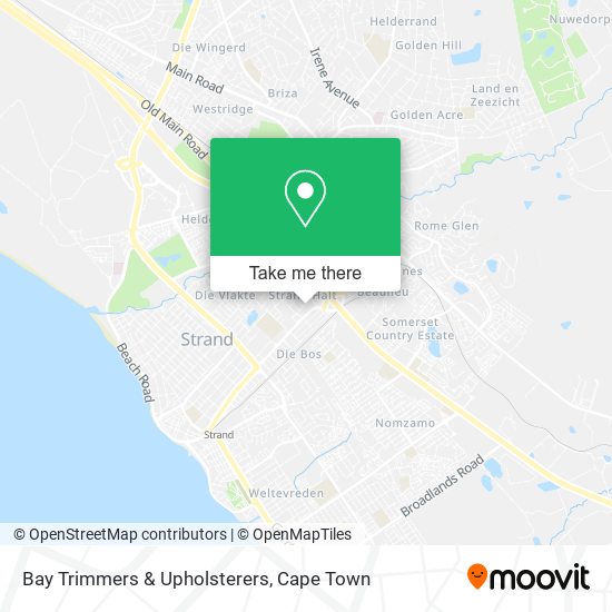 Bay Trimmers & Upholsterers map