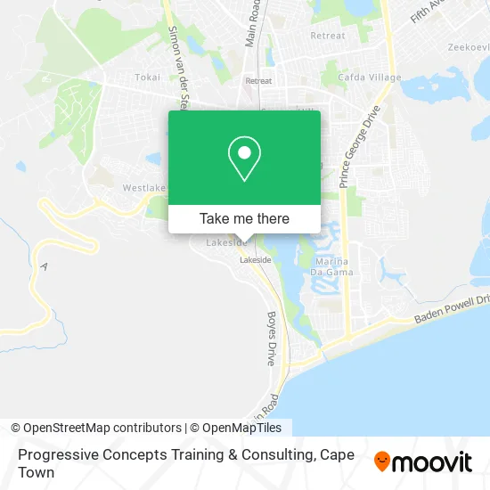 Progressive Concepts Training & Consulting map
