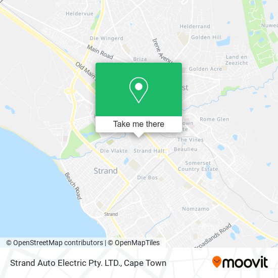 Strand Auto Electric Pty. LTD. map