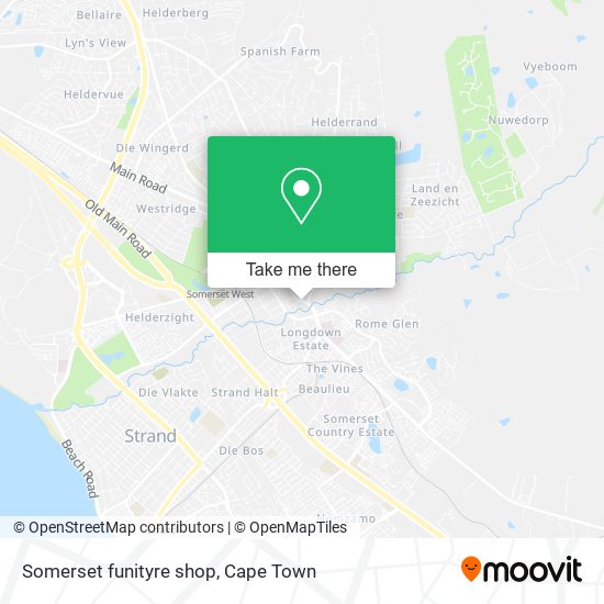 Somerset funityre shop map