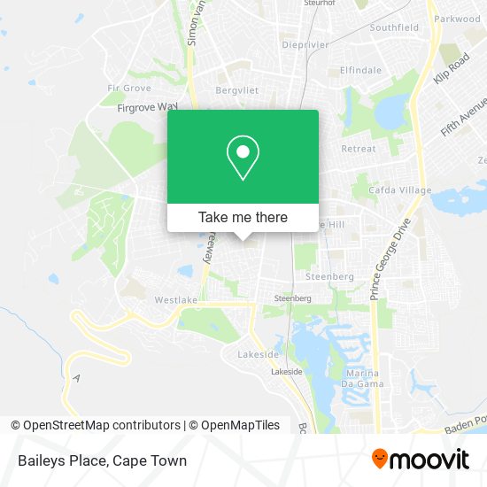 Baileys Place map
