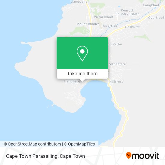 Cape Town Parasailing map