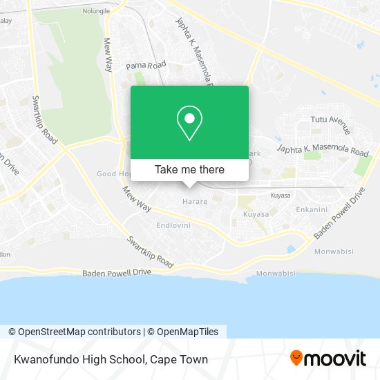 Kwanofundo High School map
