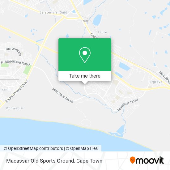 Macassar Old Sports Ground map