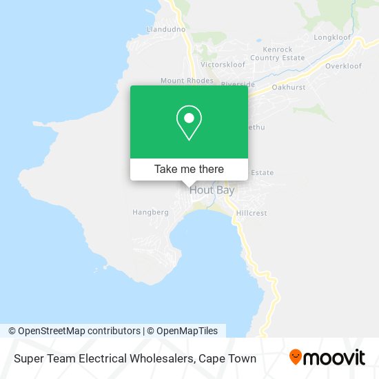 Super Team Electrical Wholesalers map