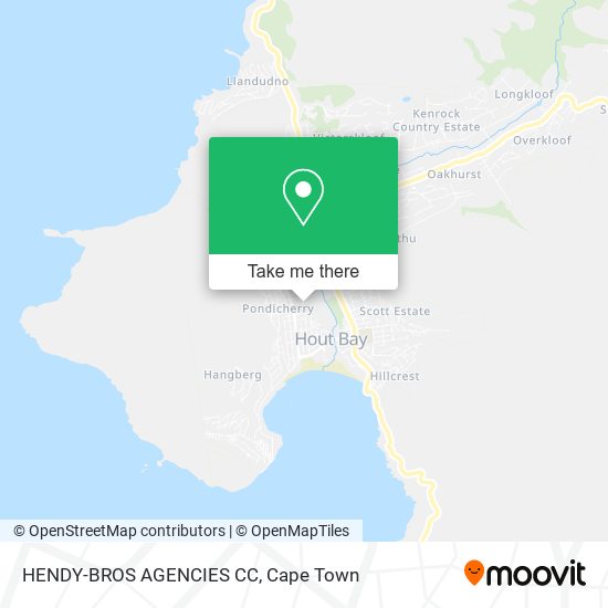 HENDY-BROS AGENCIES CC map