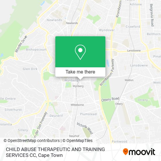 CHILD ABUSE THERAPEUTIC AND TRAINING SERVICES CC map