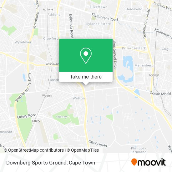 Downberg Sports Ground map