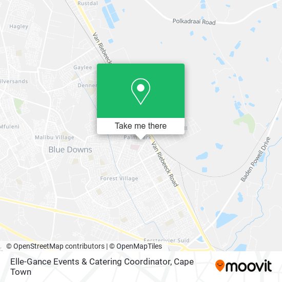 Elle-Gance Events & Catering Coordinator map
