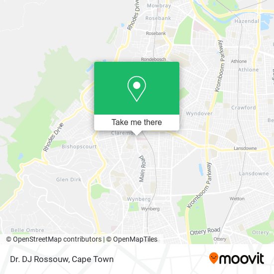 Dr. DJ Rossouw map