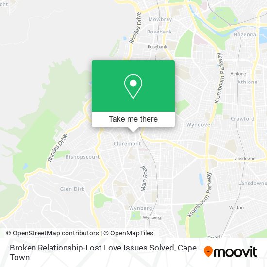 Broken Relationship-Lost Love Issues Solved map