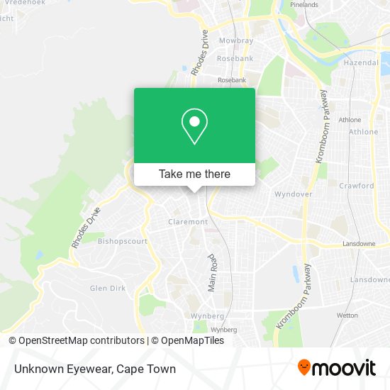 Unknown Eyewear map
